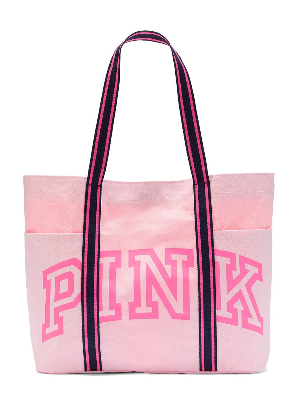 VS PINK CANVAS TOTE NWT